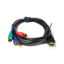 HDMI To 3-RCA Video Audio AV Component Adapter Converter Cable For HDTV