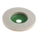 4'' Round Polishing Wheel Pad Wool Felt Buffing Polishers Pads 100mm Green