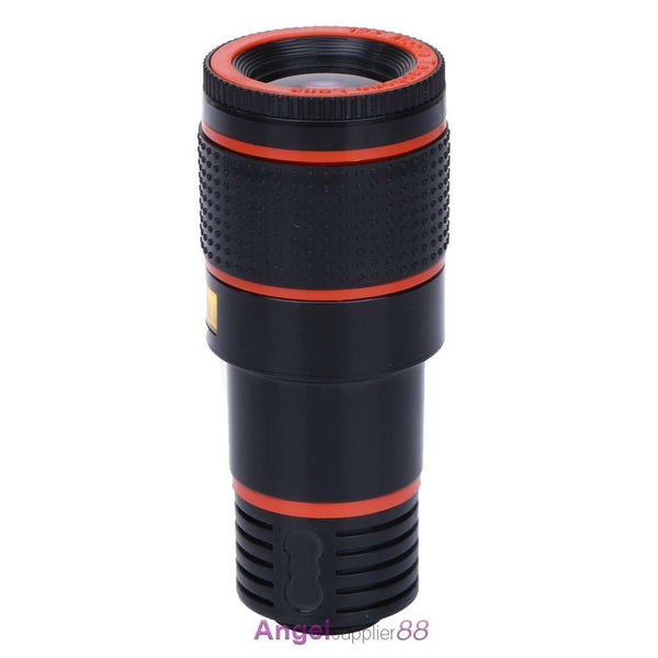 Clip-on 12x Optical Zoom HD Binocle Telescope Camera Lens For Mobile Cell Phone