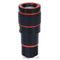 Clip-on 12x Optical Zoom HD Binocle Telescope Camera Lens For Mobile Cell Phone