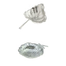 2pcs Pure Tin Tea Filter Strainer Leaf Style Tea Infuser Kungfu Tea Tools
