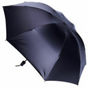Three Fold Sun Rain Umbrellas Woman Flower Printing Black Shading Coating U