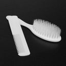 2pcs 0-3Y Baby Set Hairbrush Head Massager Soft Gentle Comb Kids Hair Care A