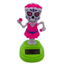 Halloween Car Solar Powered Ornament For Car Office Desk Decor Ornament