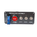 Racing Car Auto 12V Blue LED Ignition Switch