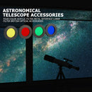 4pcs Astronomical Telescope Filter Lens Refractive Deep Space Moon Watching