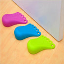 Foot Design Door Stop Wedge  Jammer Doorstop Stopper Home Decor Kids Bab KpBX