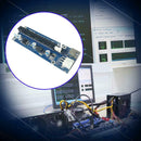 006C PCI-E 1x to 16x Extender Riser Card USB 3.0  6Pin SATA for BTC Mining