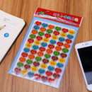 3Pcs/Pack Children Faces Reward Stickers School Teacher Merit Praise SRAU BX