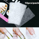 10X Nail Form Fiber Glass Nail Art Fiberglass Non-woven Extension Tips Silk I8V4