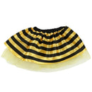 4Pc Bumble Bee Honey Girls Kids Fairy Halloween Fancy Dress Up Party CostumeD8D1