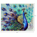 5D Diamond Embroidery Peacock Painting Cross Stitch DIY Craft Home Decor