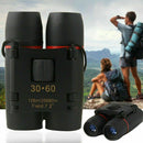 Outdoor Night Vision Zoom 30x60 Pocket Gift HD Roof Prism Foldable Binoculars