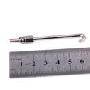 1 Set of 24pcs Bracket Hooks and Nut Set for Banjo Accessories - Chrome-Plated