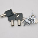 Chrome Saddlebag Locks For  Saddlebags Lock Set With Keys (1993-2013)