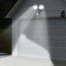 22 Led Dual Security Detector Solar Spot Light Motion Sensor Outdoor Floodl D9F5