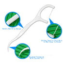 500Pcs/bags Dental Floss Flosser Picks Teeth Toothpicks Stick Clean Oral Car Bj