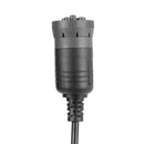 1m 22AWG SAE J1939 9 Pin to Open End Cable Truck Diagnostic Tool Cable 3.28ft
