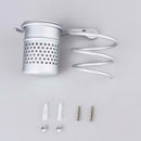 Wall Mounted Hair Dryer Drier Comb Holder Rack Stand Set Storage Organizer