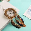 Retro Tree Vine Feather Dream Catcher Wind Chimes Home Wall Hanging Decor