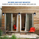 Outdoor Patio Lamp Waterproof IP65 10 LED 300LM Security Wall Light Solar Power