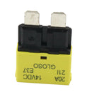 12v-24V Blade Fuse Circuit Breaker Automatic Reset Trip Marine (Low Profile) 20A