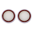 2 Pieces Replacement Earpads Foam Ear Pad Cushion Repair for Beats EP White
