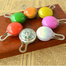 2pc LED Collar Light Up Dog Cat Night Safety Clip Decor Bulb Collar