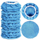 16 Packs Polishing Bonnets(5 To 6 Inches) Polisher Pad Bonnet Buffing Pad C