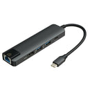 5 In 1 USB Type C To Multi-port Converter Hub With HDMI/USB 3.0/PD Ports