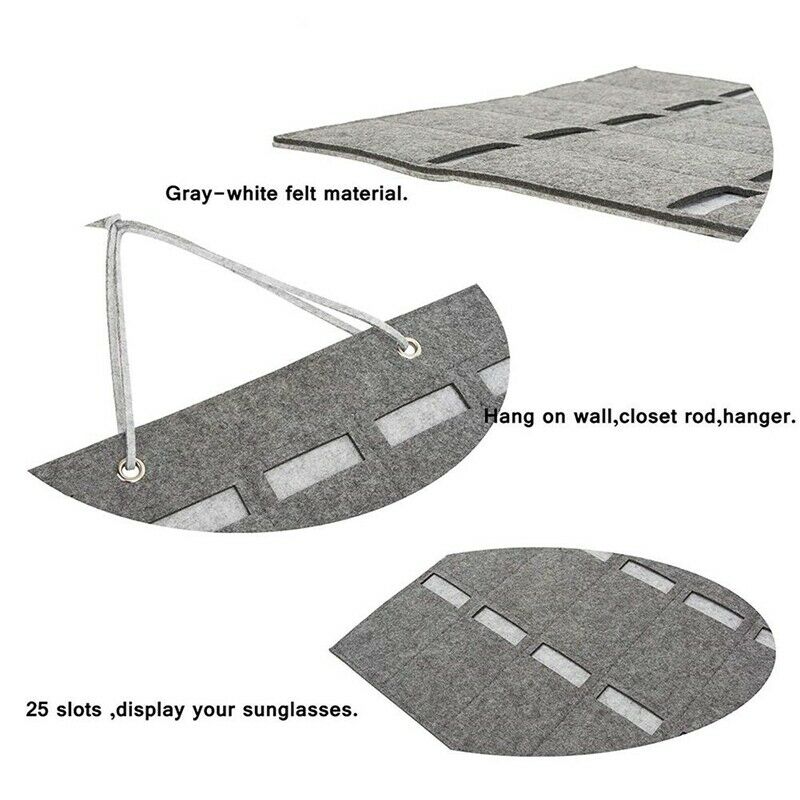 Glasses Organizer Sunglasses Organizer Storage Hanging Bag Sunglasses EyeglaF4J7