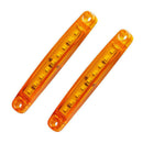 10Pc Amber 9SMD LED Truck lights led side Car Truck Bus Marker Light Waterproof