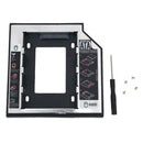 Aluminum Plastic 12.7mm for SSD Case Hard Disk Drive Enclosure CD-ROM Bay