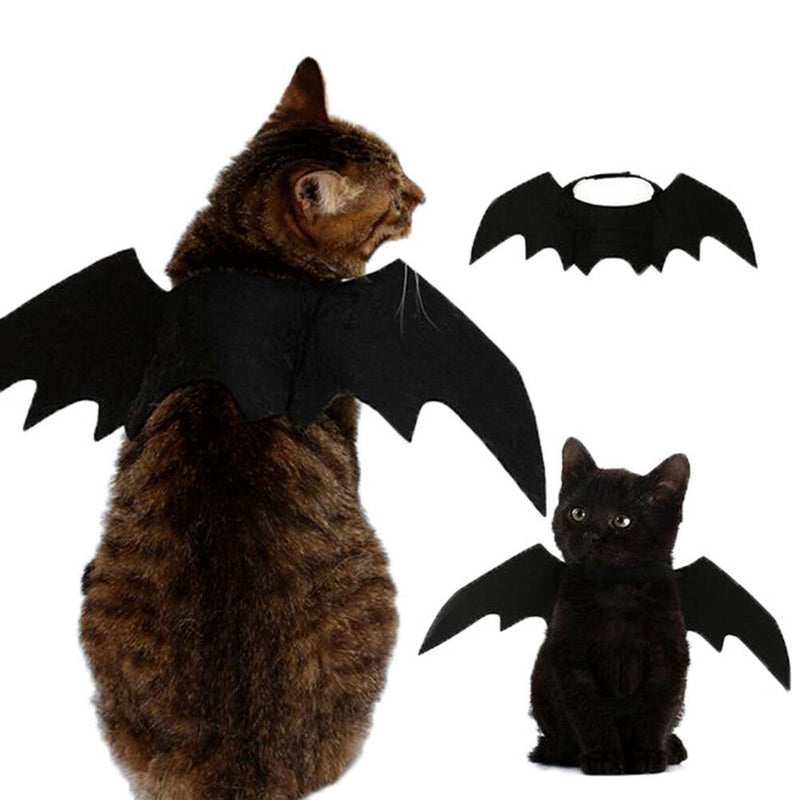Lovely for small pet dog cat bat wings halloween wings halloween costume fw T Kw