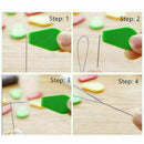 10pcs Needle Threader Plastic Craft Tool Sewing Machines Supply Thread Machine~