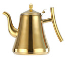 Coffee Kettle Pour Over Coffee Hand Drip Pot Stainless with Infuser 1.5L