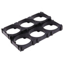 10pcs/lot 32650 3x Battery Holder Bracket Cell Safety Anti Vibration Plasti
