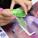 3pcs 216 Holes Diamond Painting Ruler DIY Diamond Painting Dot