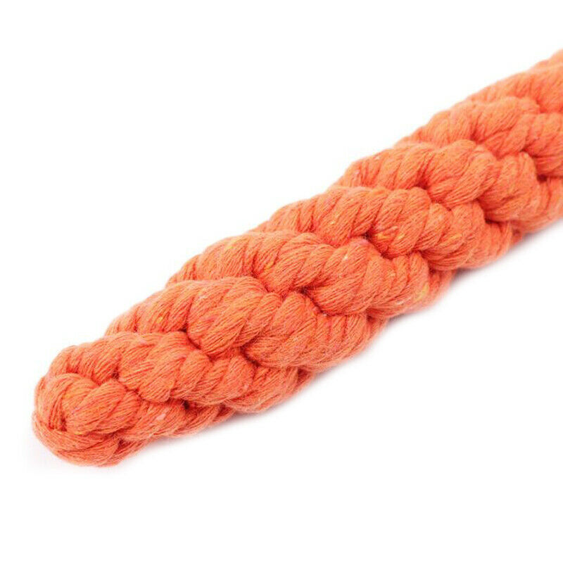 1pcs Dog Toys Cotton Carrots Chew Teeth Cleaning Braided Rope Puppy Teeth BiN3B9
