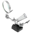 Magnifier W/ Stand Alligator Clip Auxiliary for Soldering Jewelry