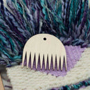 Weaving Tool Wood Woven Tapestry Weaving Wood Loom Comb DIY Braided Tools Com JR