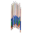 10pcs Rainbow Color Drawing Painting Pencils 4 in 1 Colored Pencils