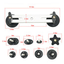 Car Auto Body Paintless Dent Repair Puller Tab Hail Damage Removal Hand To VNW