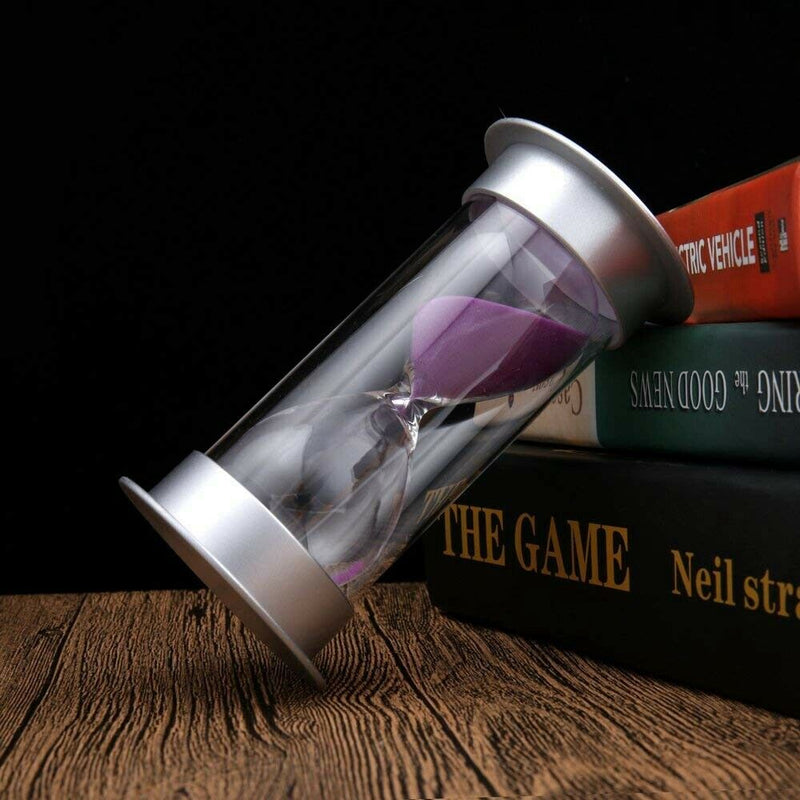 60 Minutes Hourglass,Modern Sand Timer With Sand For Mantel Office Desk Cof N8T4