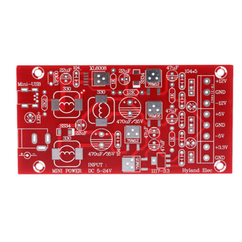 DIY USB 5-24V Single Turn Power Supply