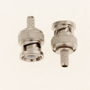 Connectors Male Crimp Coaxial Connector RG58 Pack of 10 Pieces