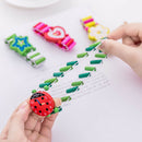 Children Babys Cartoon Wooden Crafts Wristwatches Bracelet Watch Toys Student