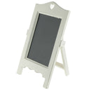 Wood Chalkboard Stand Blackboard for Wedding Party Coffee bar White