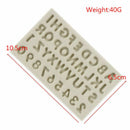 Alphabet Number Silicone Fondant Mould Cake Sugarcraft Chocolate Decor xcv