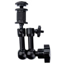 7 Inch Adjustable Friction Power Articulating Aluminum Magic Arm with Both